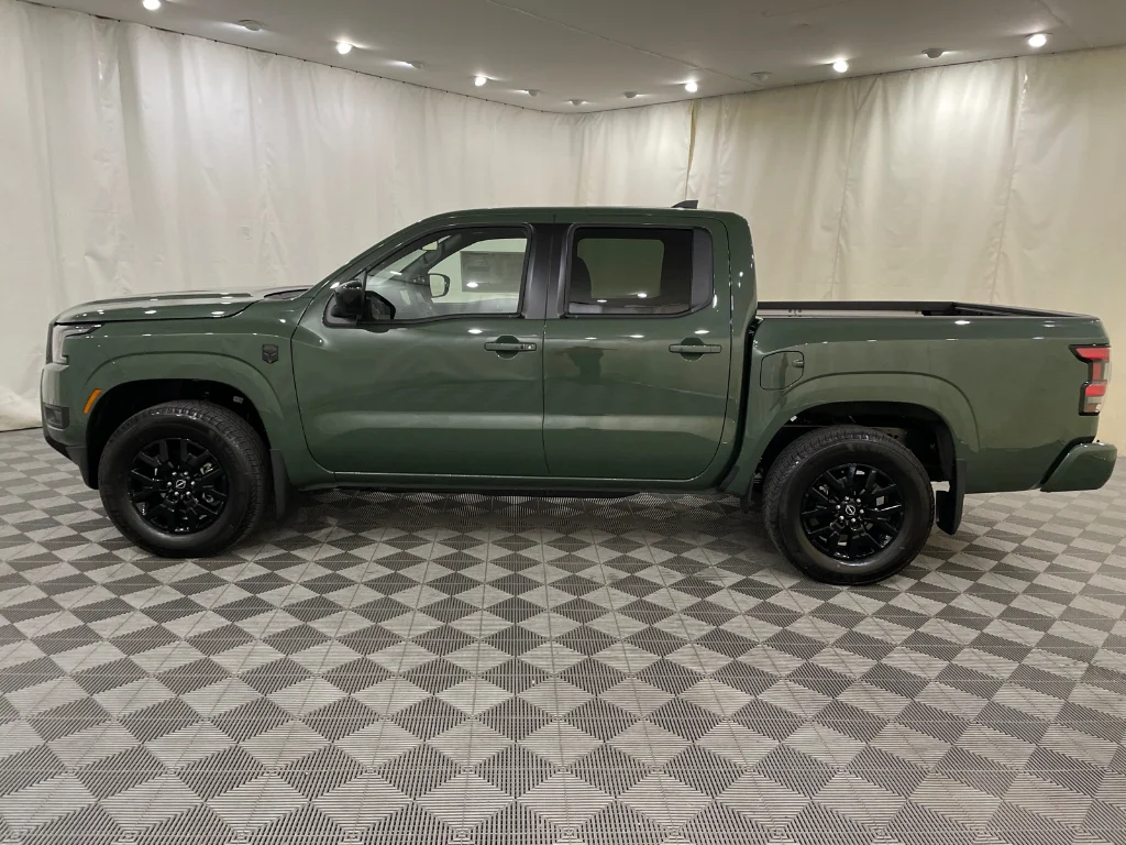 New 2026 Tactical Green Metallic Nissan Crew Cab SV image 9