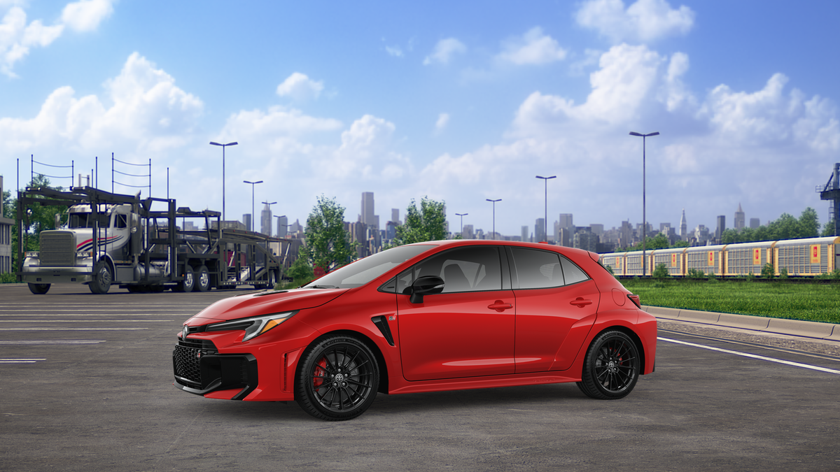New 2026 Supersonic Red Toyota GR Corolla image 3