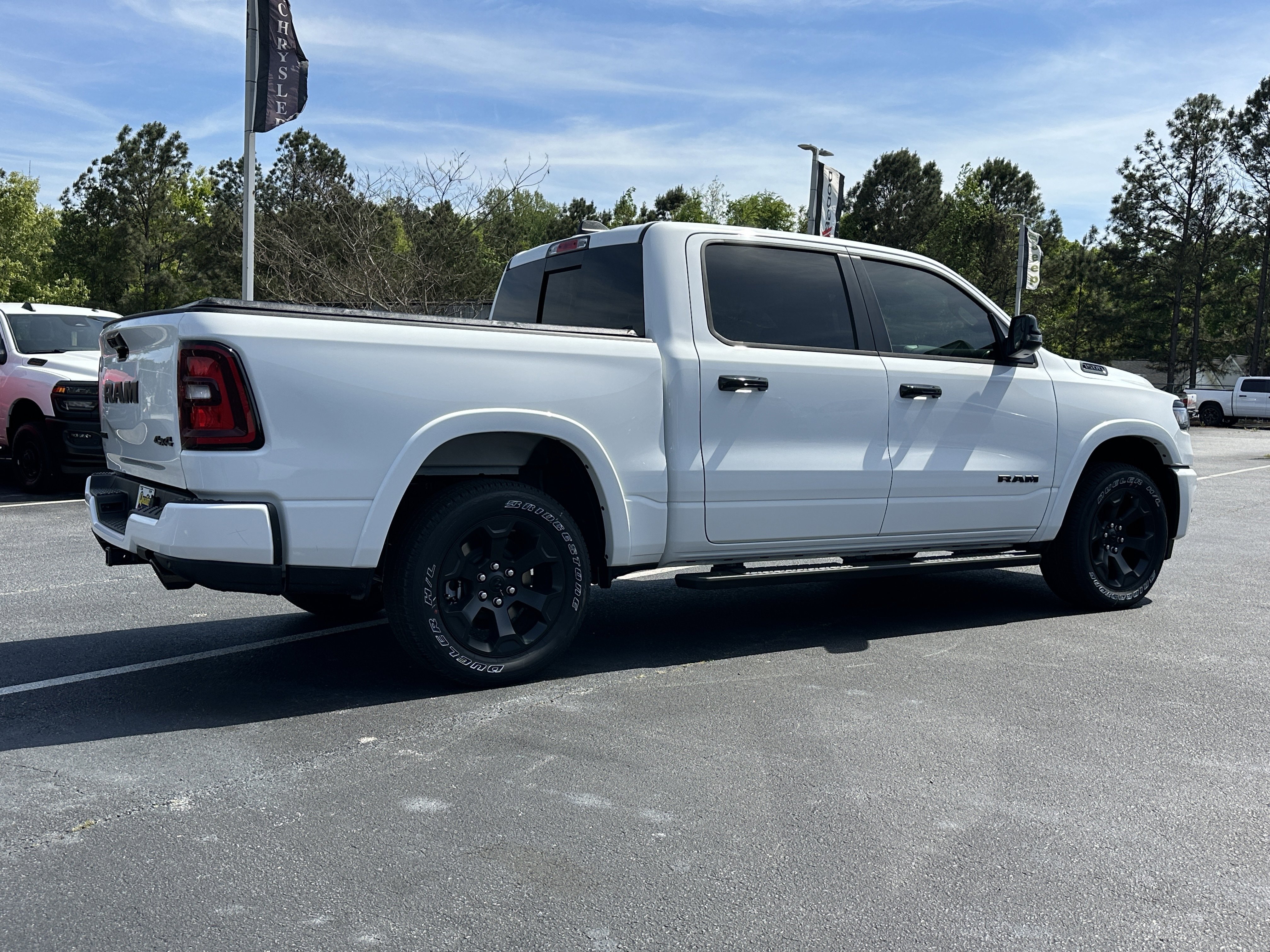 New 2026 Bright White Clear-Coat Exterior Paint RAM Big Horn image 8