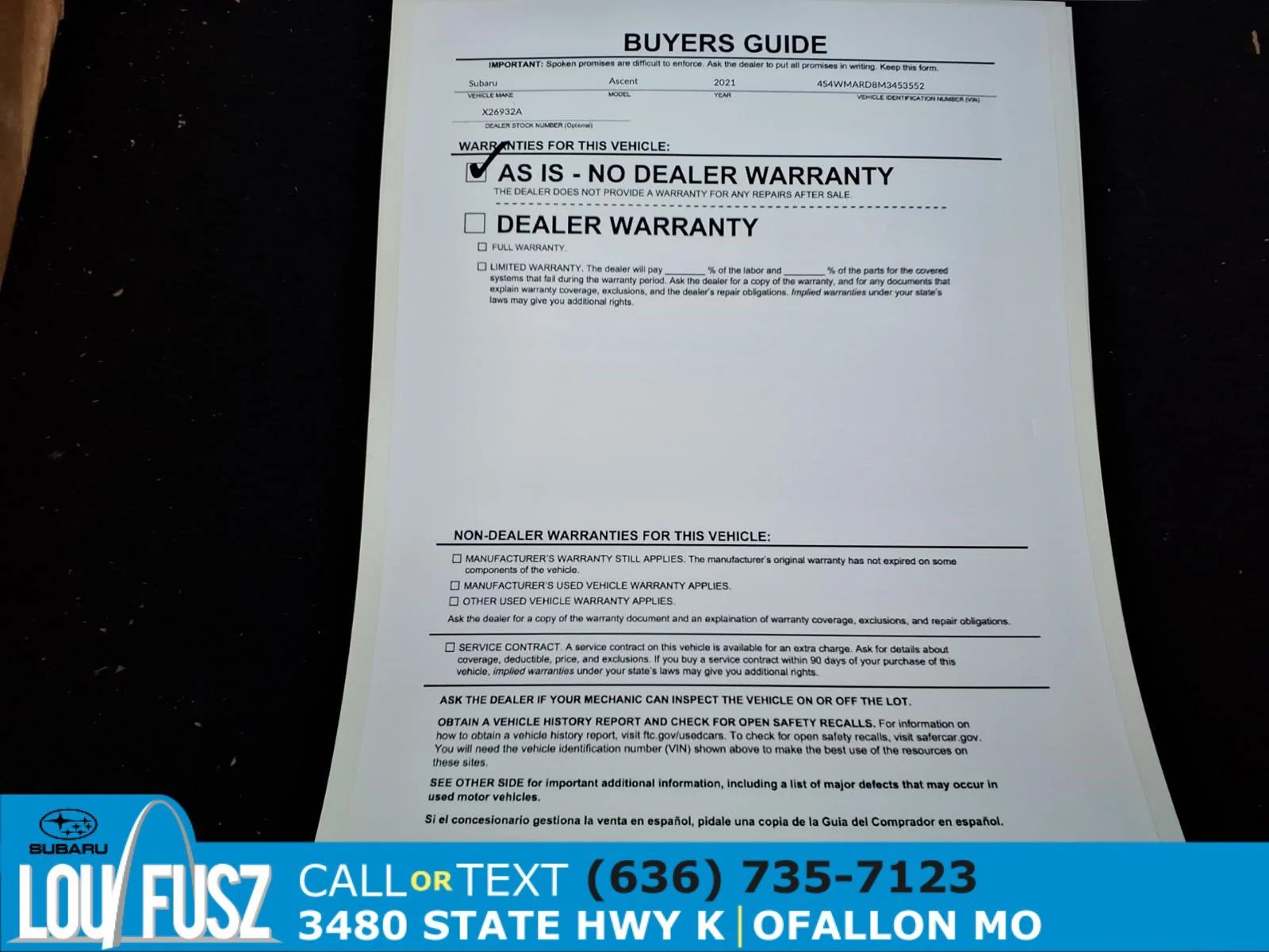 Used 2021 Abyss Blue Pearl Subaru Touring image 34
