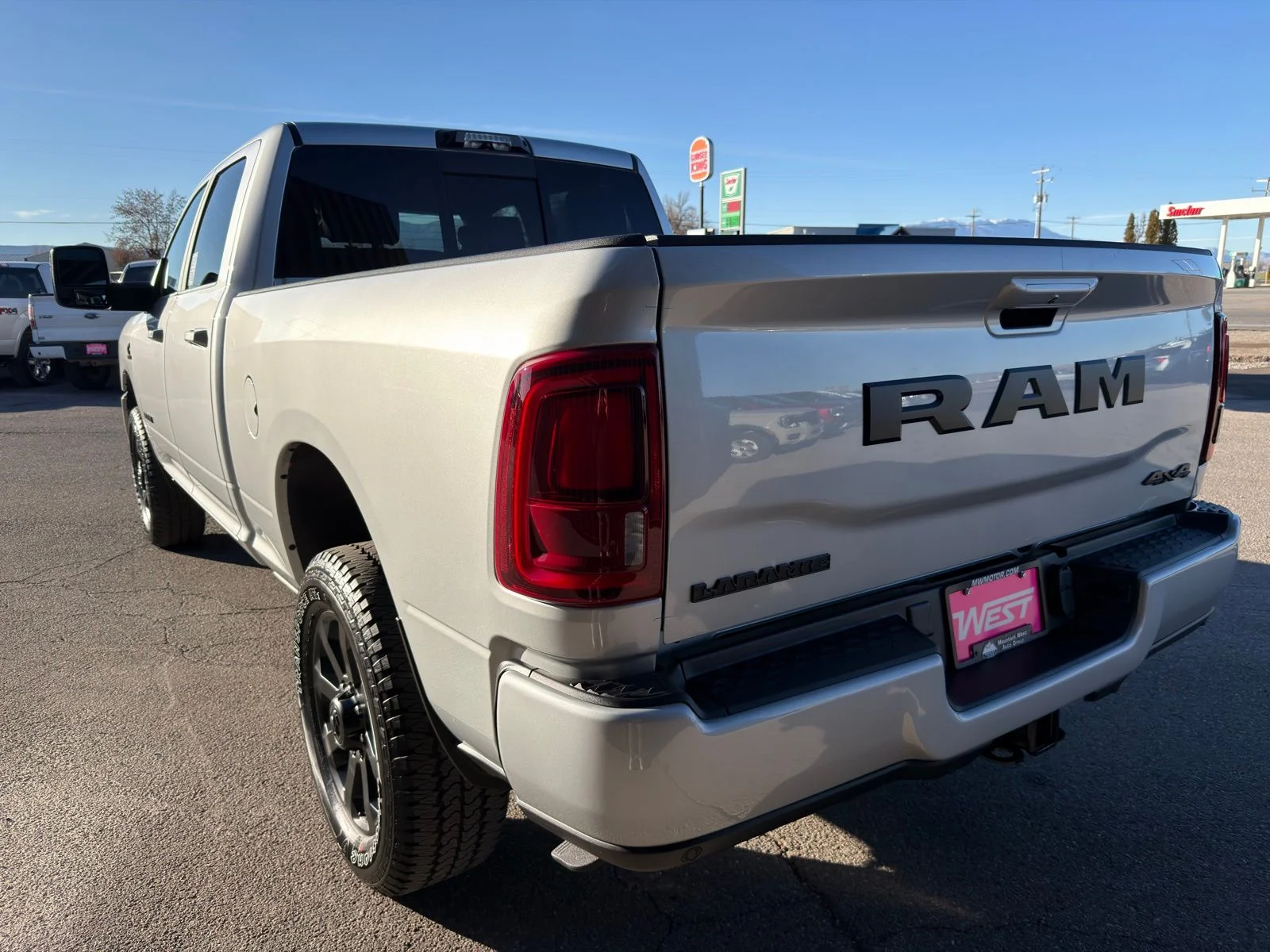 New 2026 Silver-Zynith Exterior Paint RAM Laramie image 10