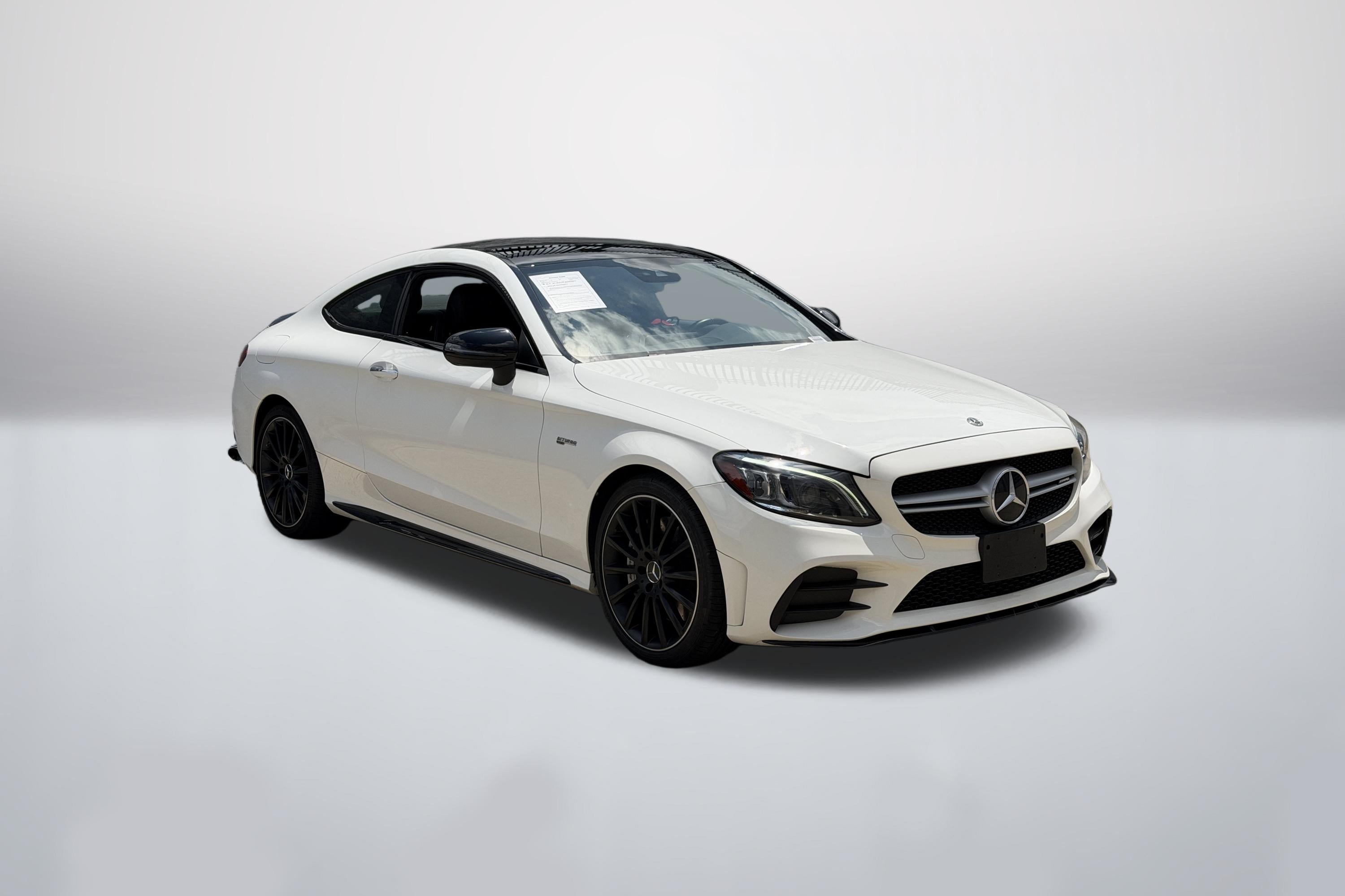 Used 2020 Polar White Mercedes-Benz AMG® C 43 image 1