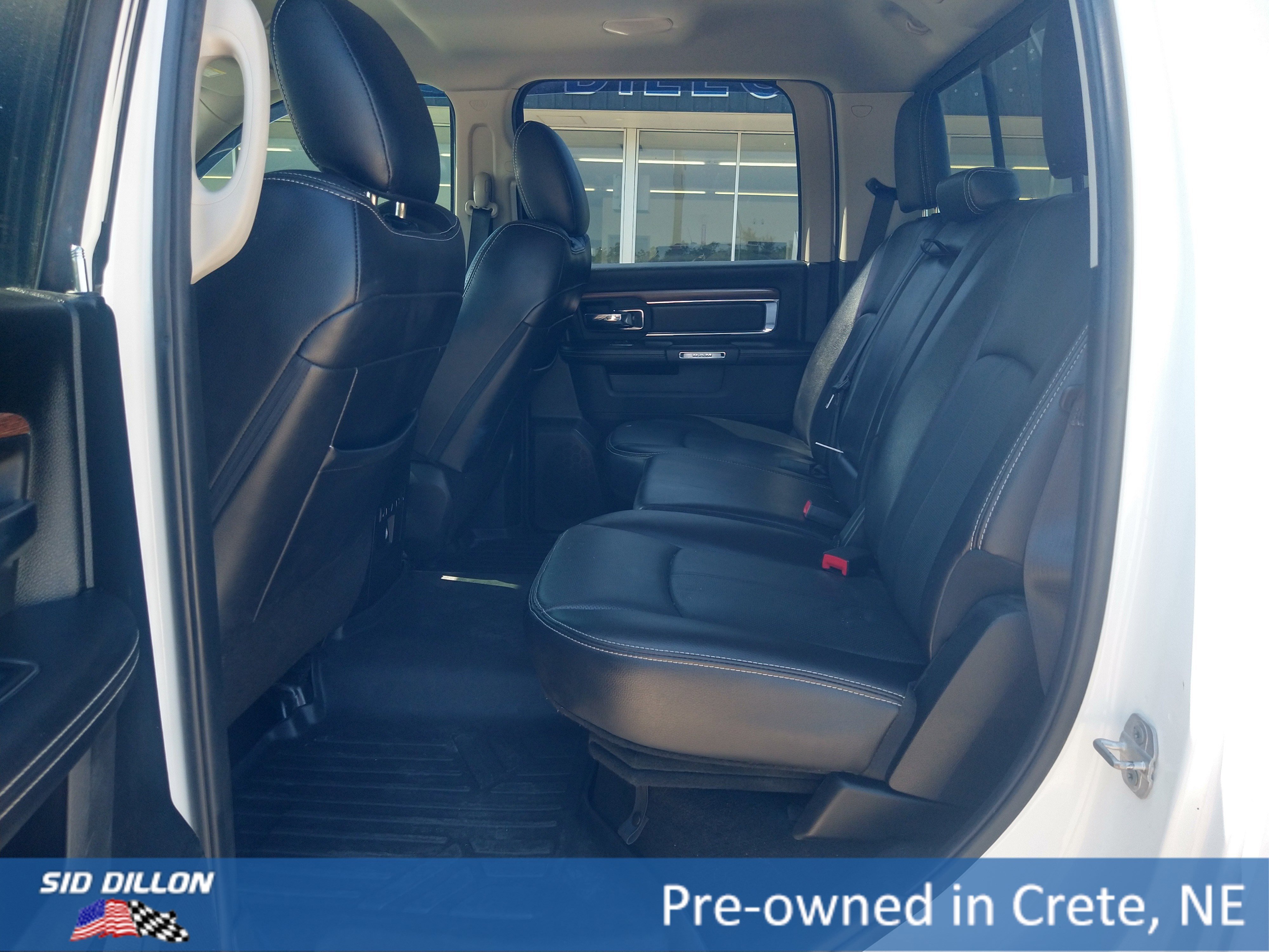 Used 2018 Bright White Clearcoat Ram Laramie image 6