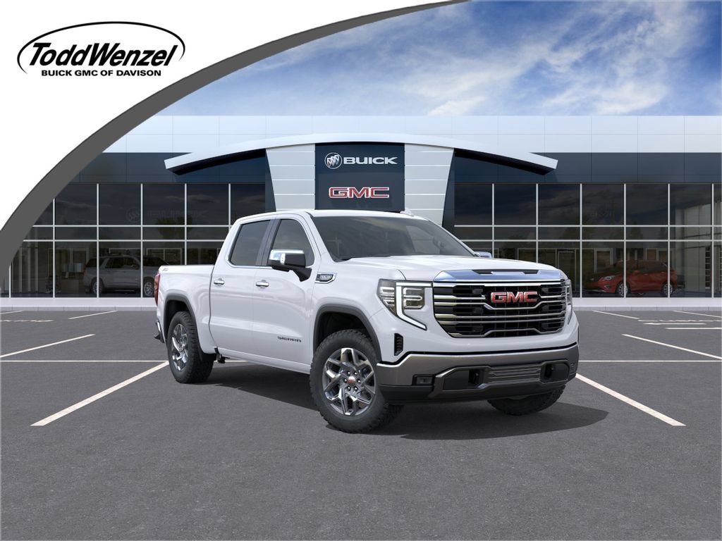 New 2026 Summit White GMC SLT image 1