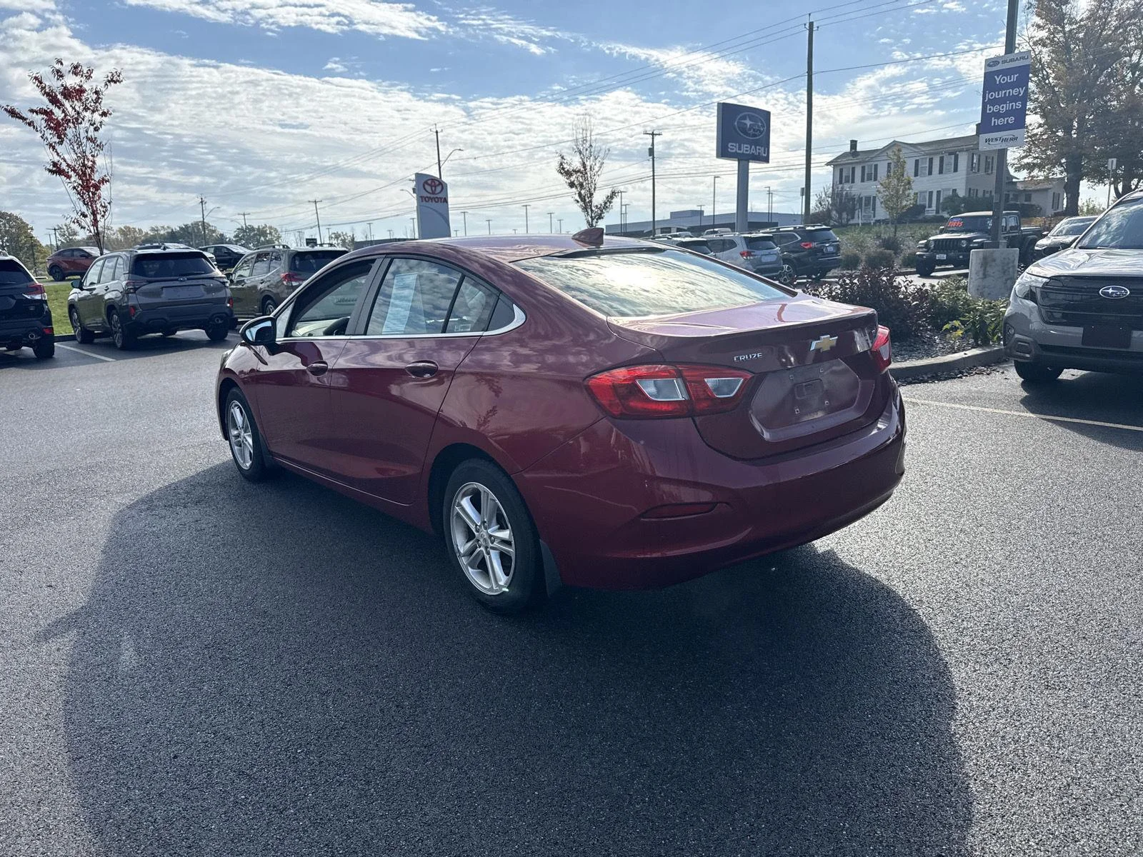 Used 2017 Cajun Red Tintcoat Chevrolet LT image 5