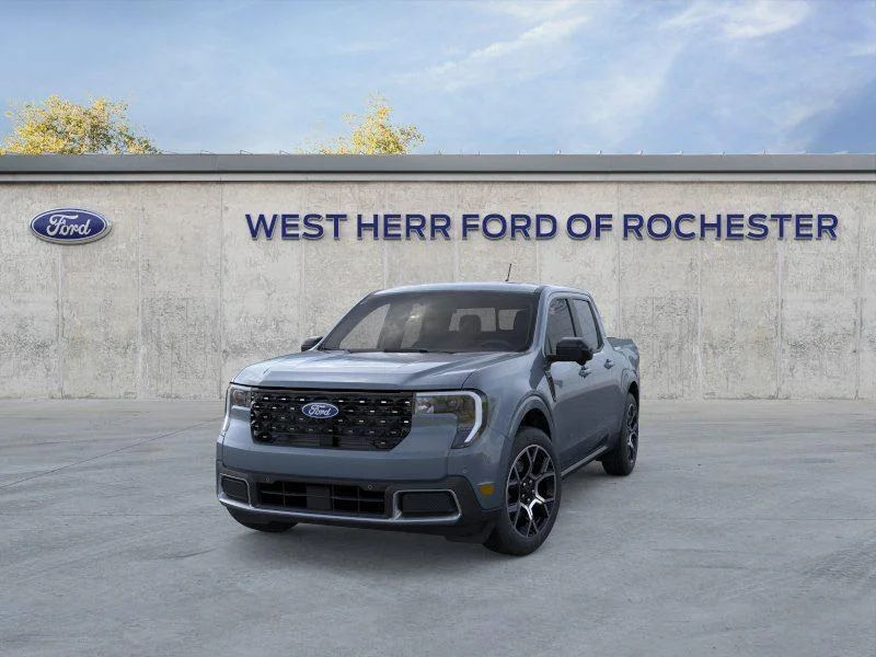 New 2026 Azure Gray Metallic Tri-Coat Ford Lariat® image 2