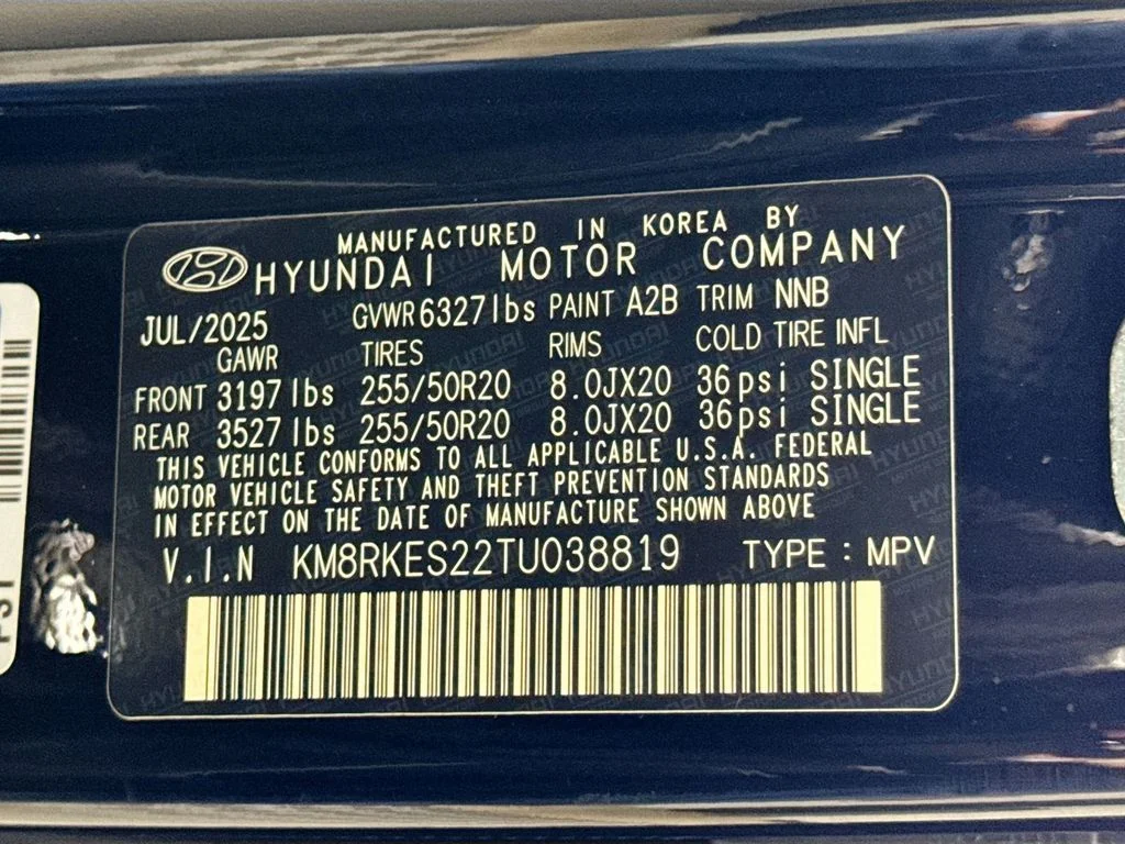New 2026 Black Hyundai Limited image 52