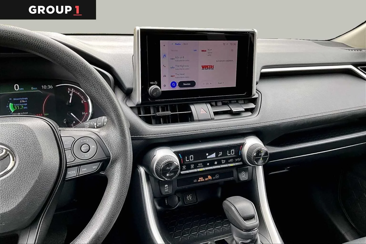 Used 2025 Midnight Black Metallic Toyota XLE image 7