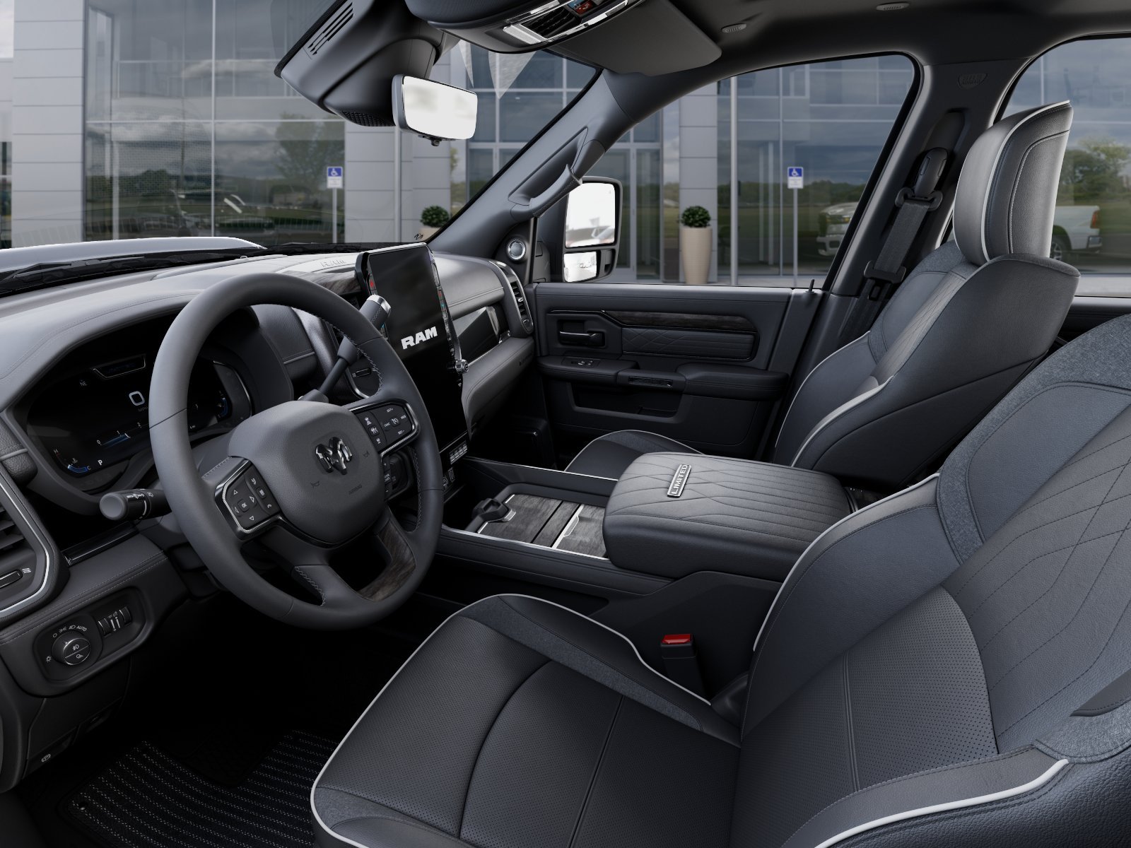 New 2026 Diamond Black Crystal Pearlcoat RAM Limited image 52