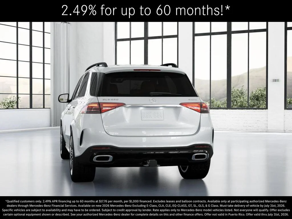 New 2026 MANUFAKTUR Moonlight White Metallic Mercedes-Benz GLE 450 image 26