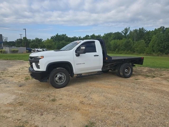 Used 2021 White Chevrolet Work Truck image 3