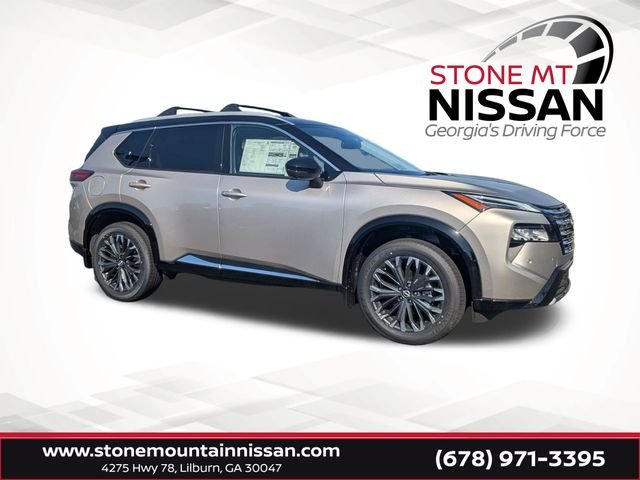 New 2026 Champagne Silver Metallic / Super Black Two-tone Nissan Platinum image 1