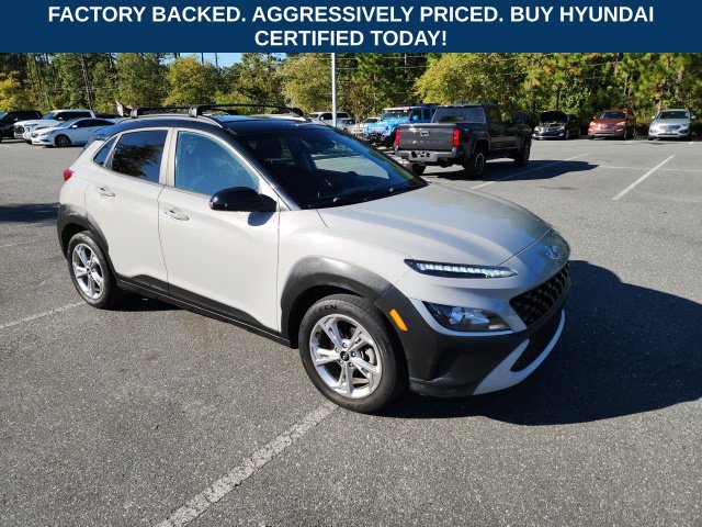 Certified Used 2022 Silver Hyundai SEL image 1