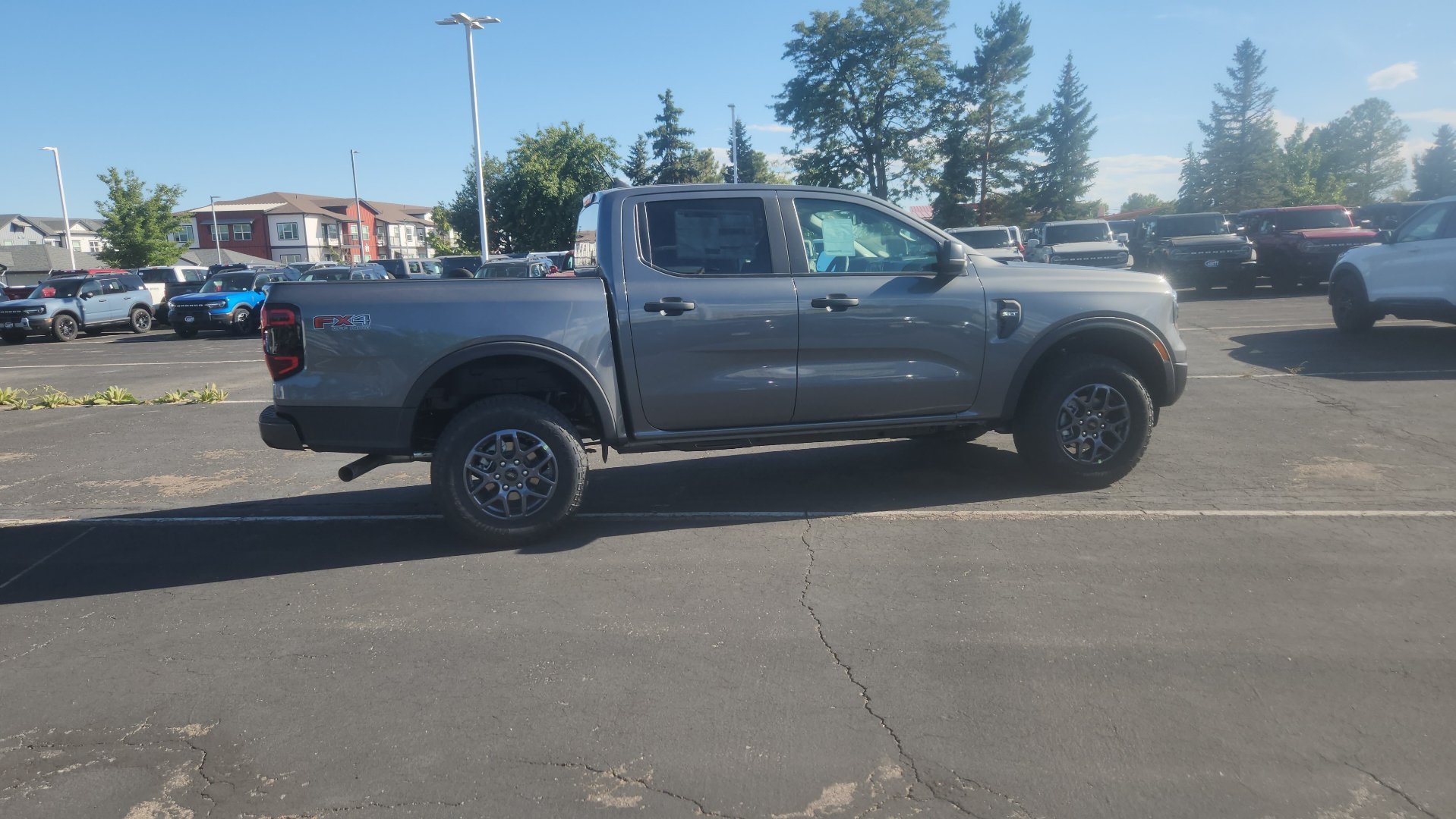New 2026 Carbonized Gray Metallic Ford XLT image 8