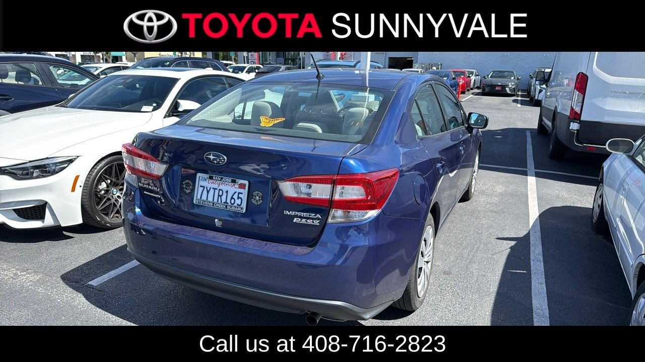 Used 2017 Subaru Impreza Base with VIN 4S3GKAA67H3618802 for sale in Sunnyvale, CA