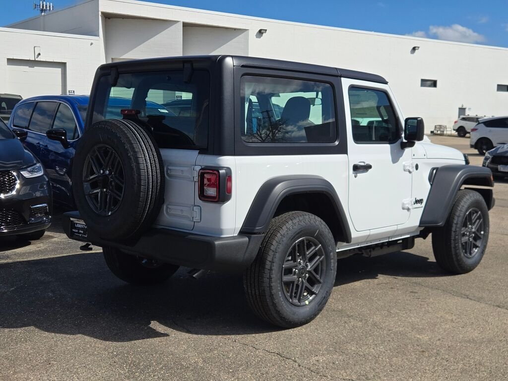 New 2026 Bright White Clear-Coat Exterior Paint Jeep Sport image 9