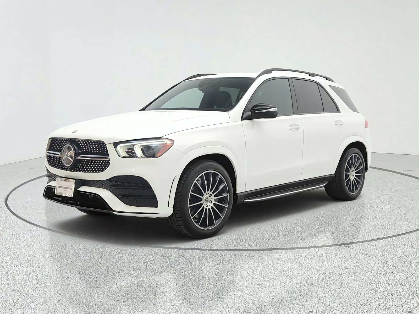 Certified Used 2020 designo Diamond White Bright Mercedes-Benz GLE 450 4MATIC® SUV image 1