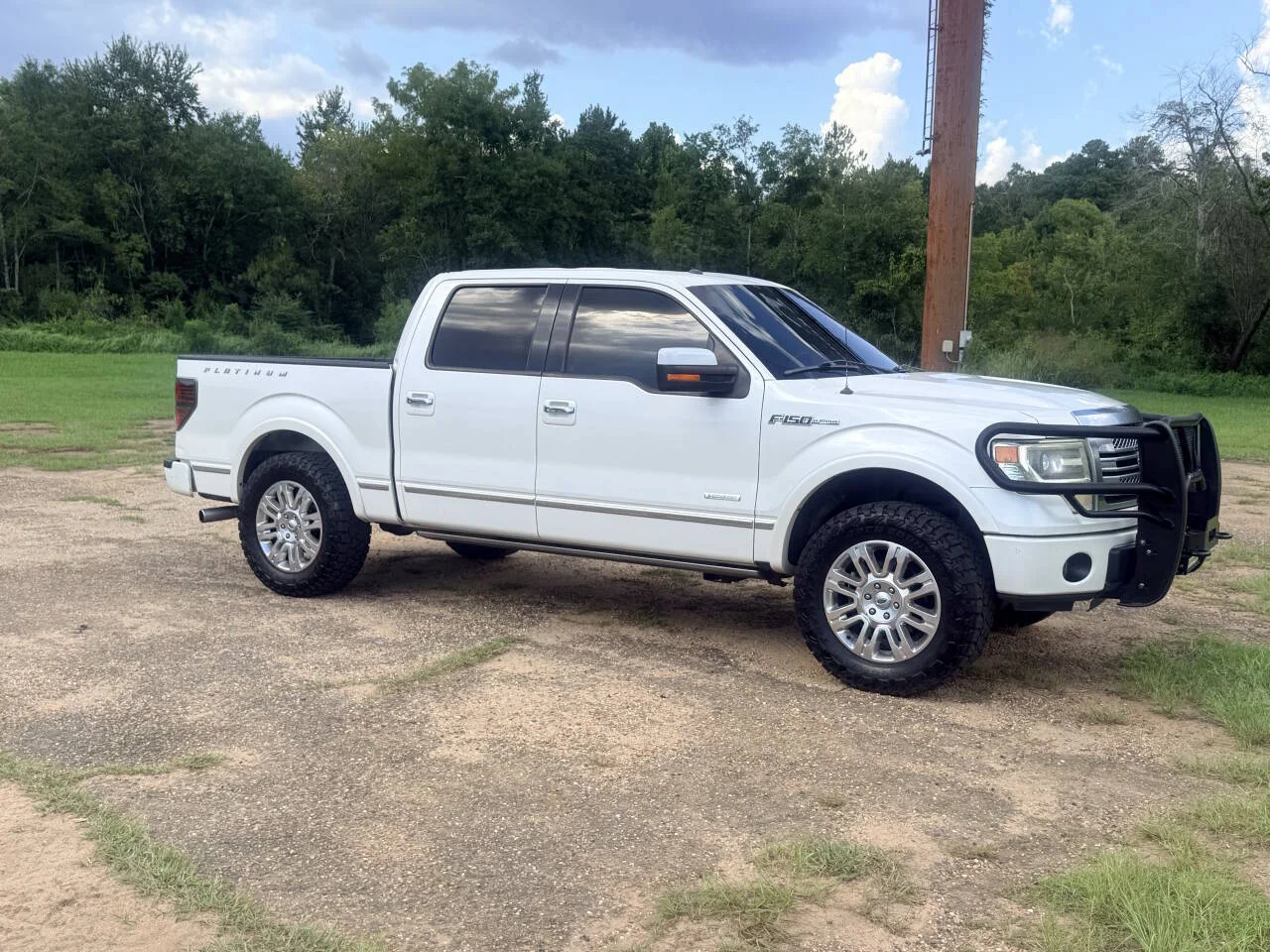 Used 2014 White Ford Platinum 4x4 4dr SuperCrew Styleside 5.5 ft. SB image 8