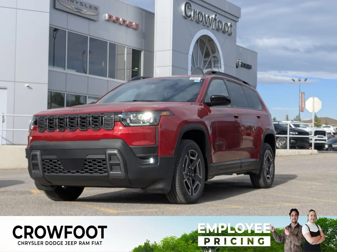 New 2026 Red Jeep Laredo - - 4x4 - Remote Start - Mopar Interior Pkg - Compact Spare - Heated Seats & More! image 1