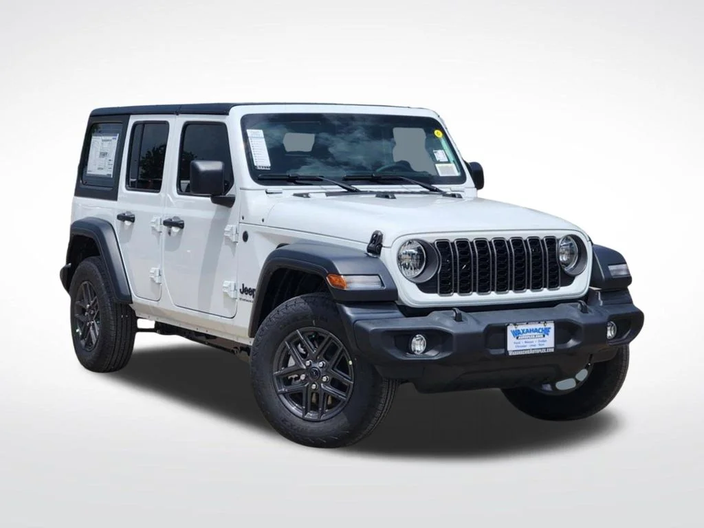 New 2026 Bright White Clear-Coat Exterior Paint Jeep Sport image 1