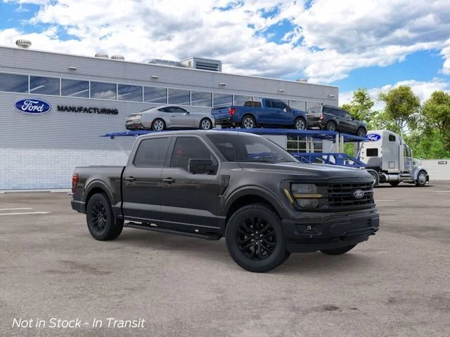 New 2026 Agate Black Metallic Ford XLT image 8