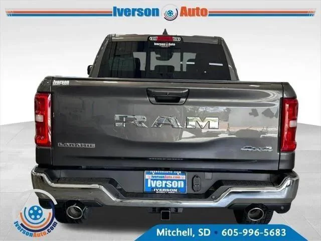 New 2026 Granite Crystal Metallic Clear-Coat Exterior Paint RAM LARAMIE image 6