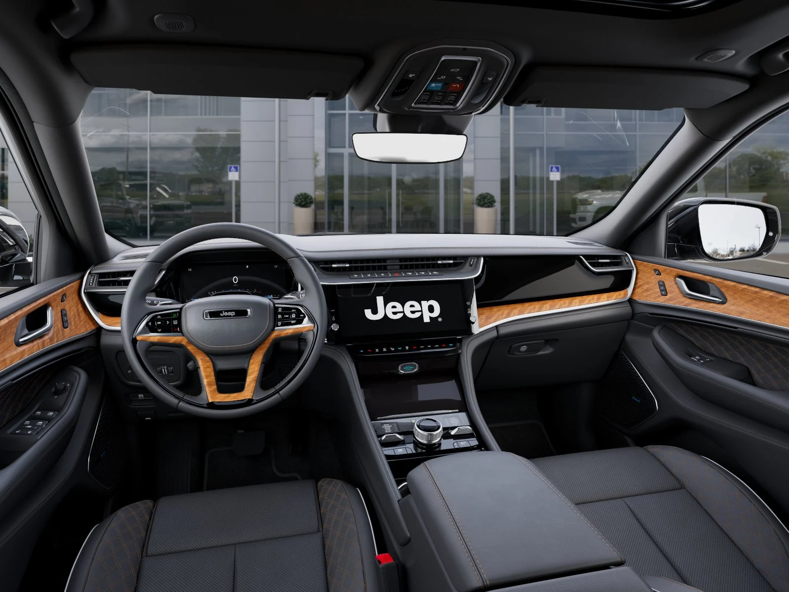 New 2026 Fathom Blue Pearl-Coat Exterior Paint Jeep Summit image 40