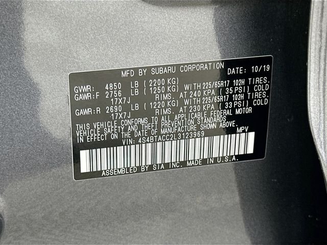 Used 2020 Gray Subaru Premium image 28