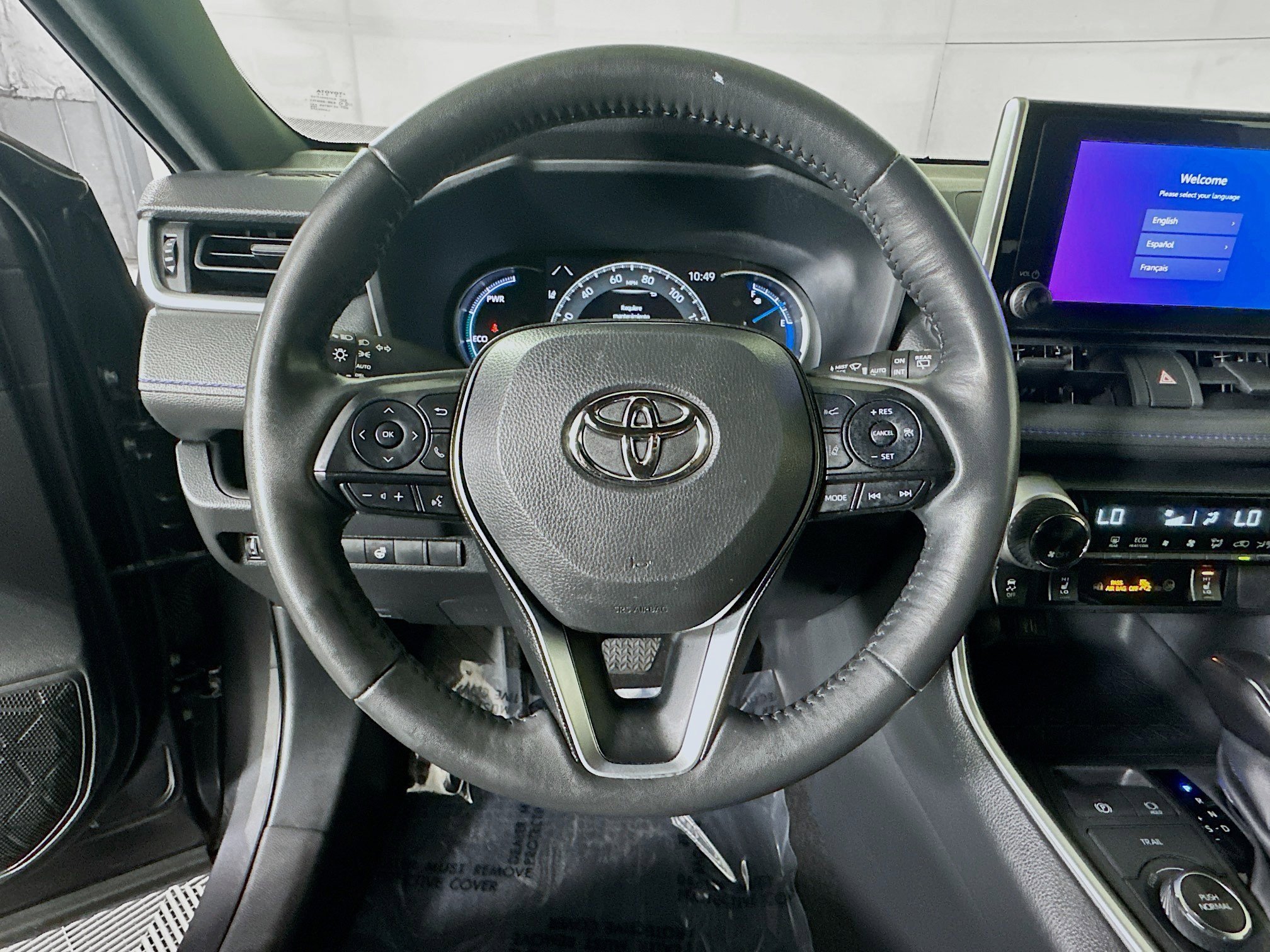 Used 2025 Magnetic Gray Metallic Toyota Hybrid SE image 15