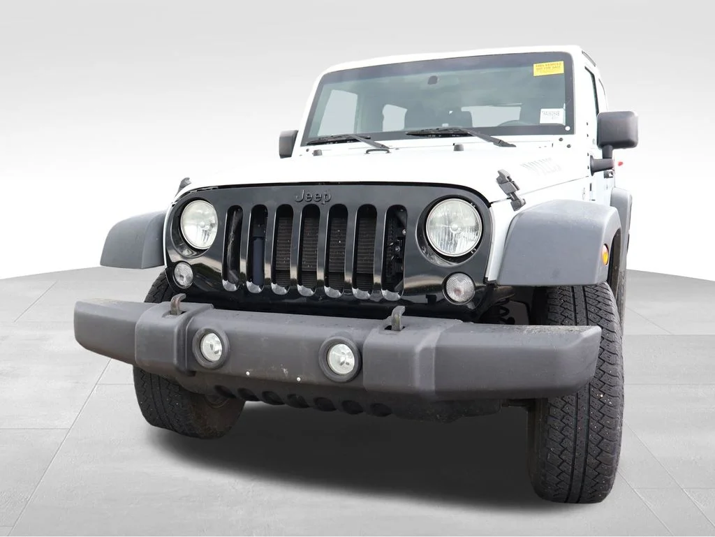 Used 2017 Bright White Clearcoat Jeep Willys Wheeler image 2