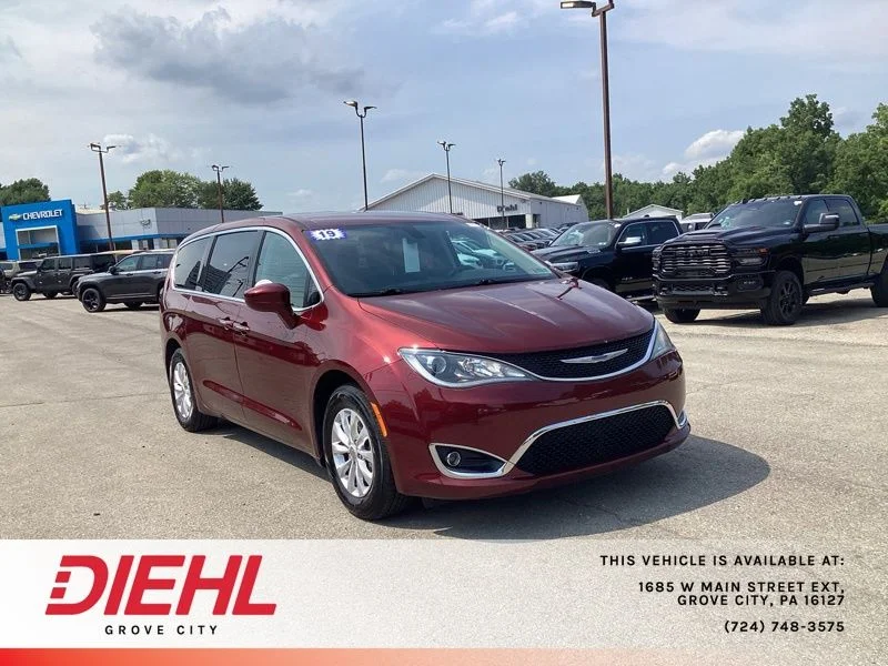 Used 2019 Red Chrysler Touring Plus image 1