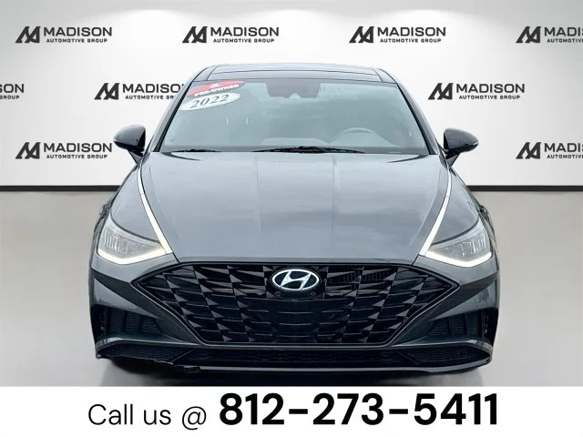 Used 2022 Hyundai Sonata SEL Plus with VIN KMHL44J28NA228060 for sale in Madison, IN