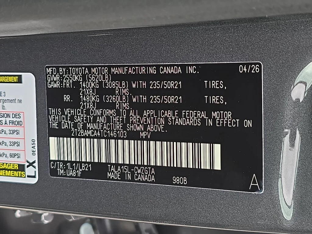 New 2026 Cloudburst Gray Lexus PREMIUM PLUS image 36
