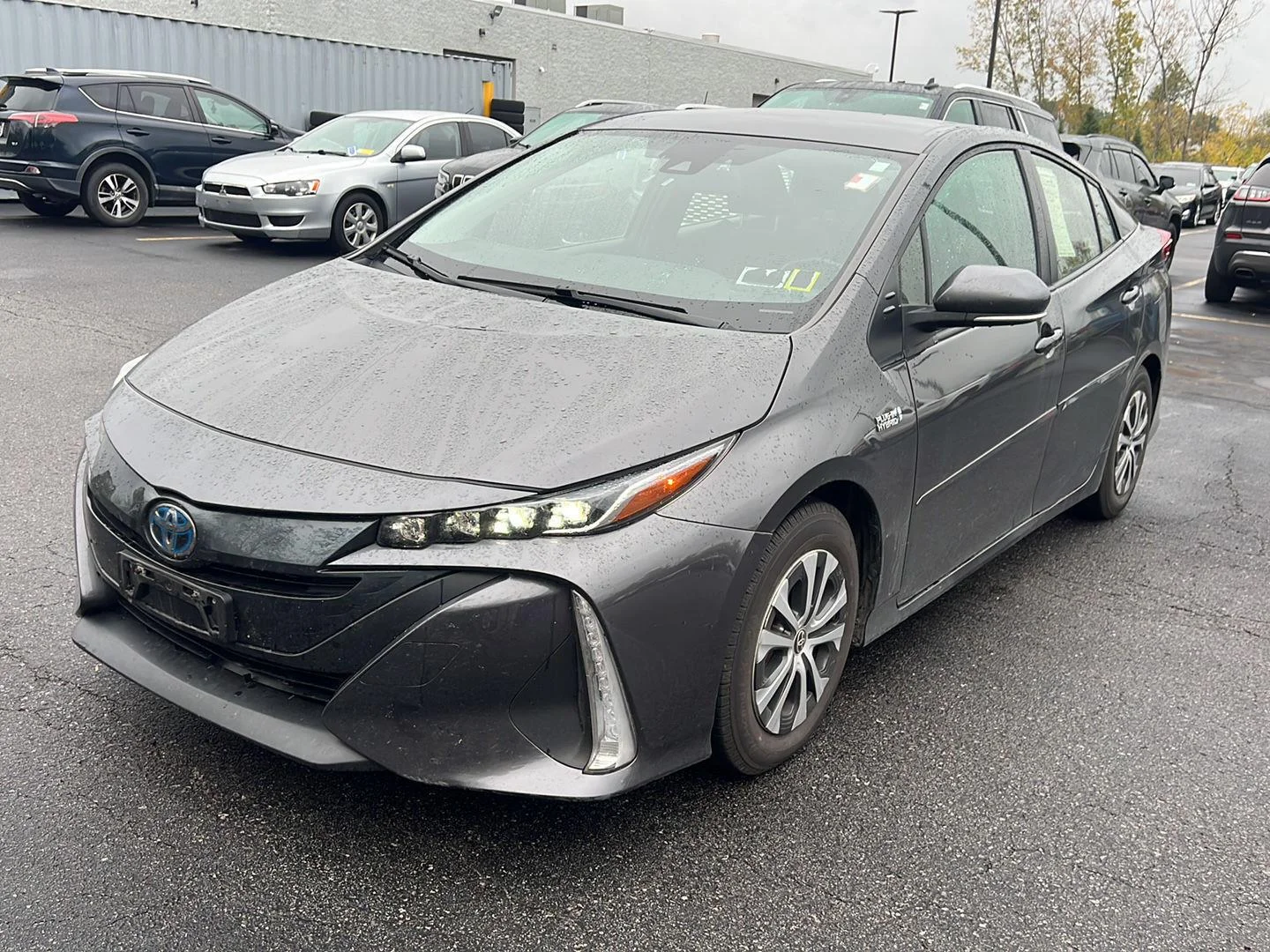Used 2021 Magnetic Gray Metallic Toyota LE image 2