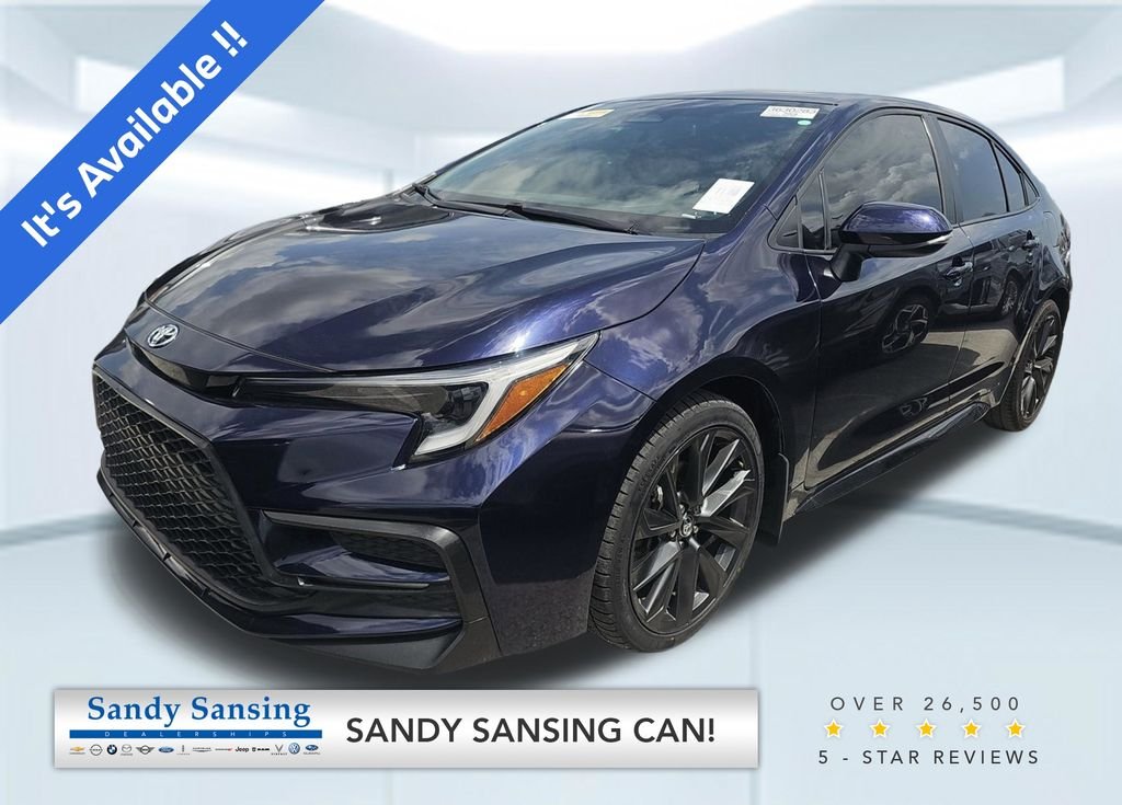 Used 2025 Blue Toyota SE image 1