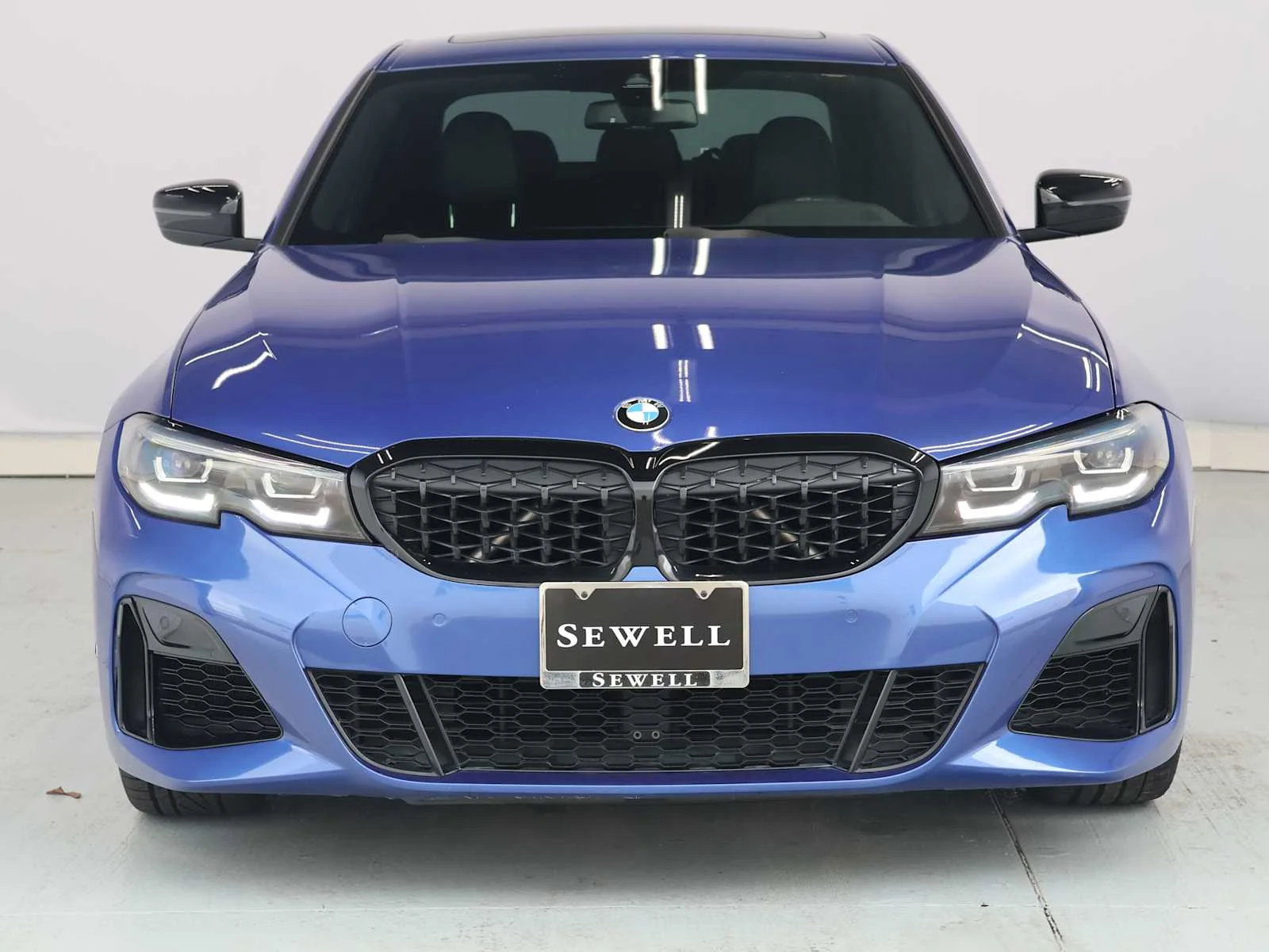 Certified Used 2022 Portimao Blue Metallic BMW M340i xDrive image 2