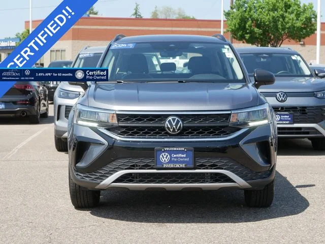 Used 2024 Volkswagen Taos S with VIN 3VV8X7B28RM071657 for sale in Inver Grove Heights, Minnesota
