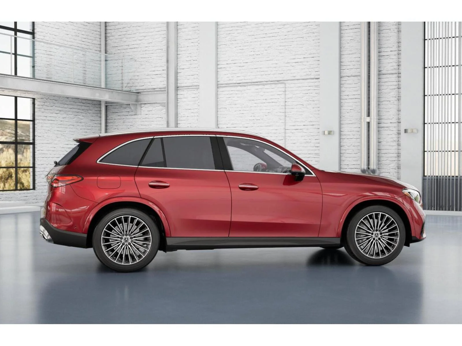 New 2026 MANUFAKTUR Patagonia Red Metallic Mercedes-Benz GLC 300 image 18