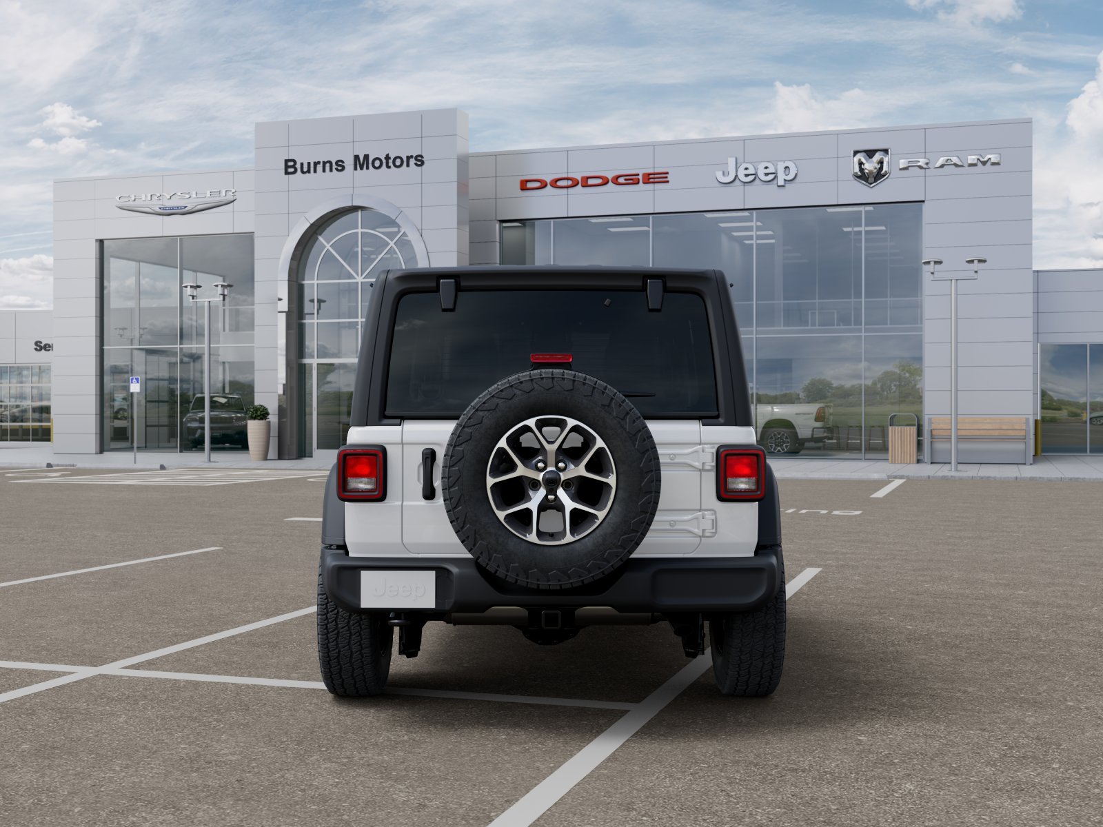 New 2026 Bright White Clearcoat Jeep Sport S 4-Door image 33
