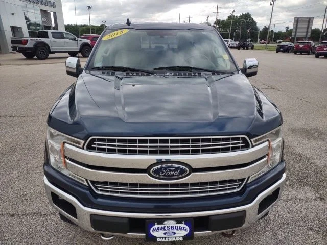 Used 2018 Blue Jeans Metallic Ford Lariat image 10