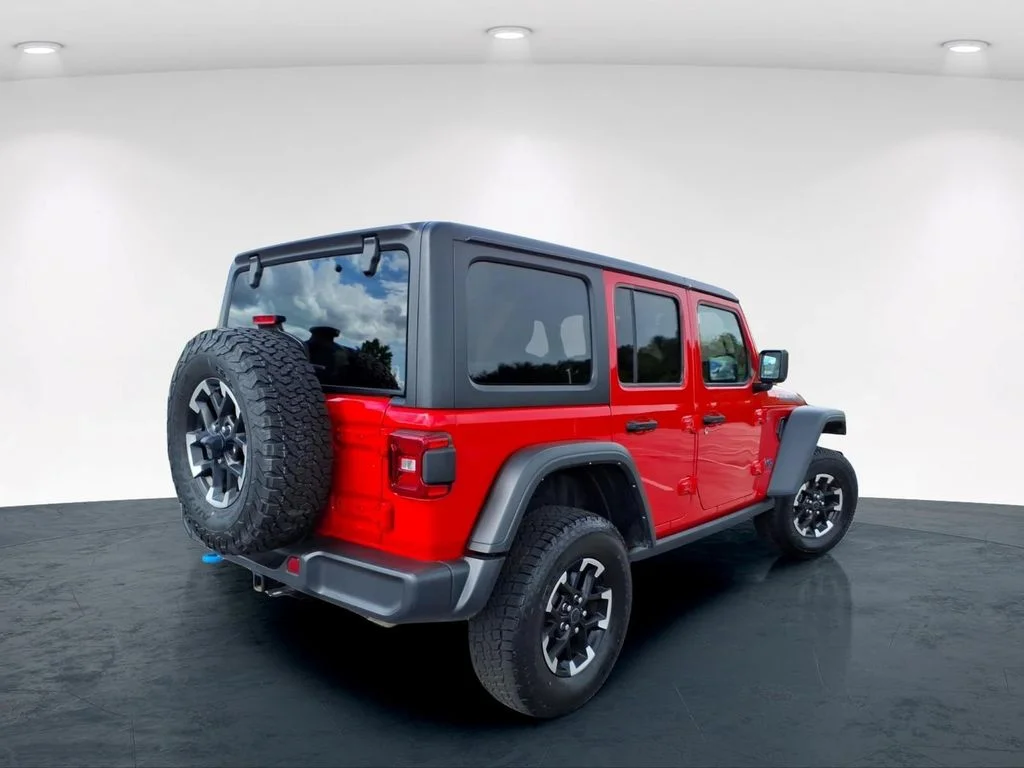 Used 2024 Red Jeep Rubicon 4xe image 8