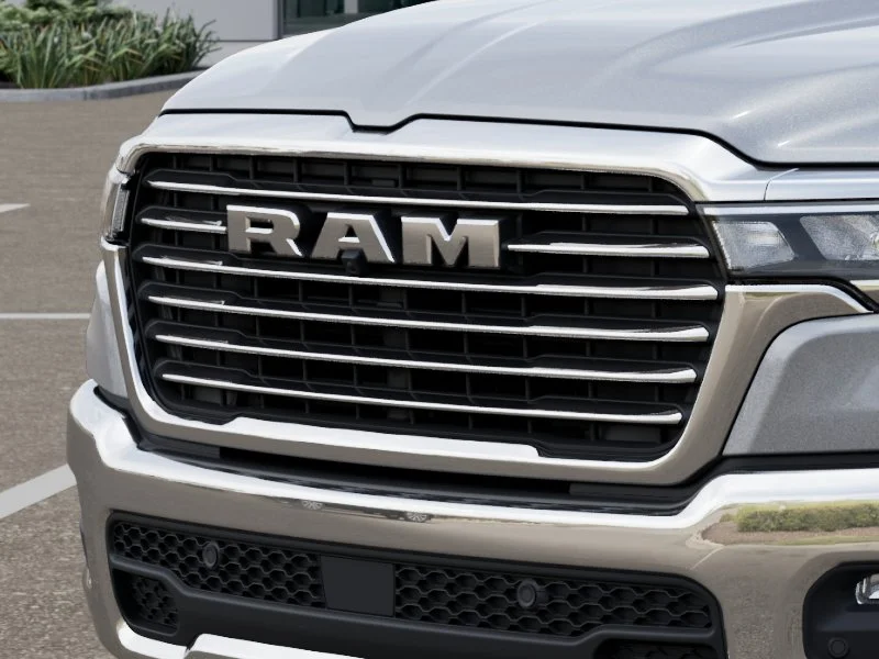 New 2026 Billet Silver Metallic Clear-Coat Exterior Paint RAM Laramie image 39