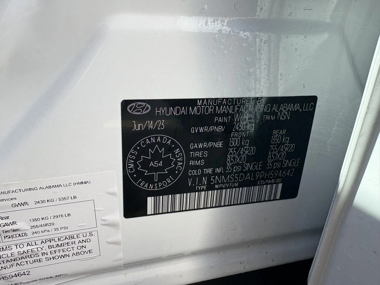 Used 2023 White Hyundai Ultimate Calligraphy image 17