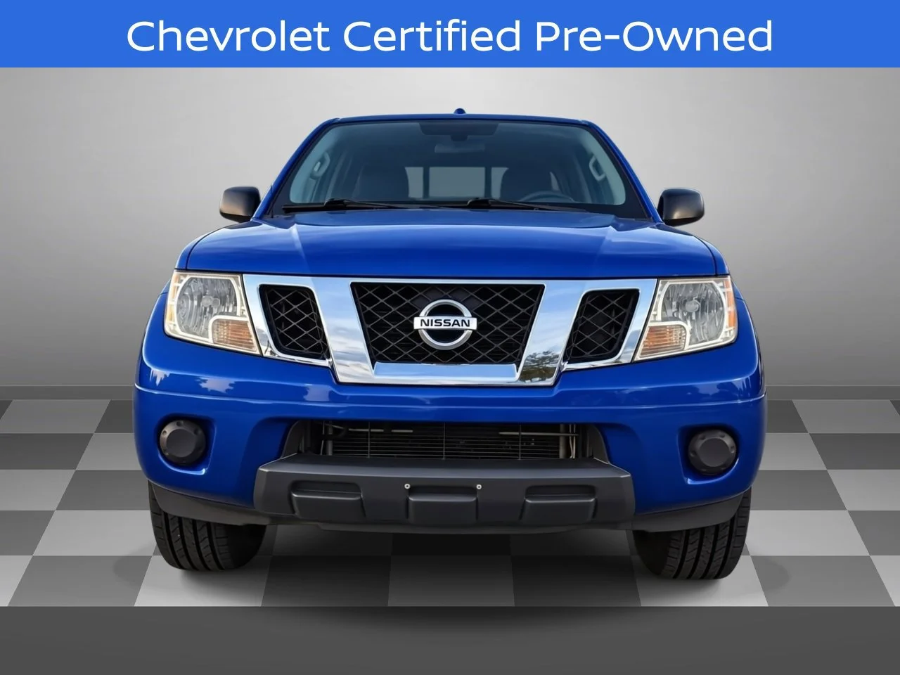 Used 2015 Metallic Blue Nissan S image 1