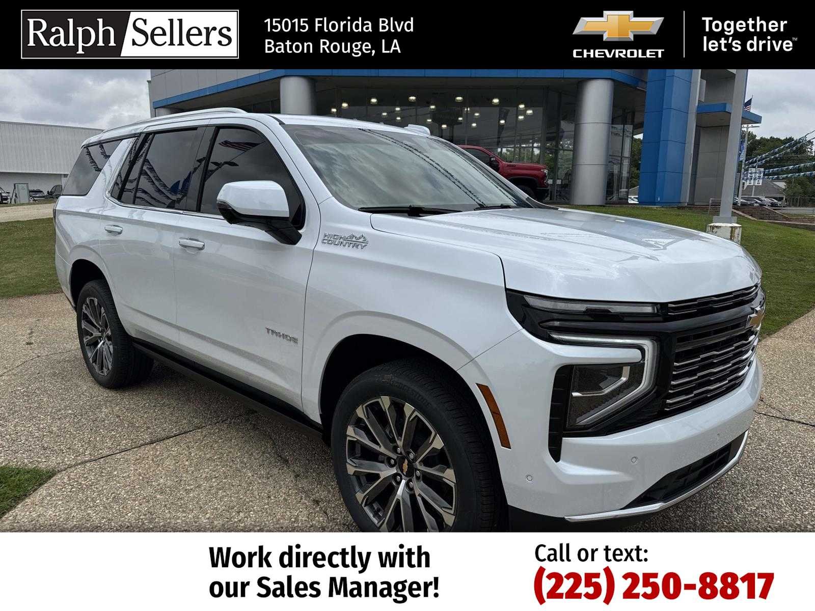 2026 Chevrolet Tahoe High Country