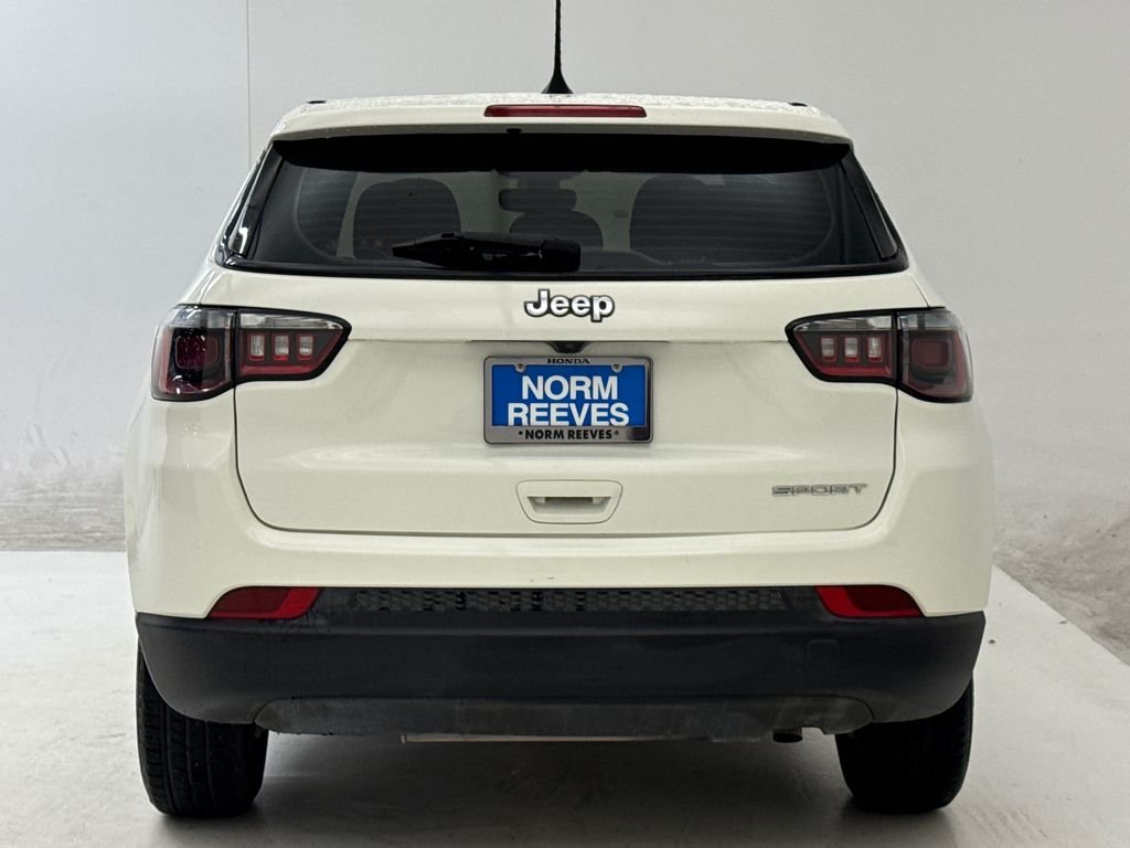 Used 2021 White Clearcoat Jeep Sport image 8