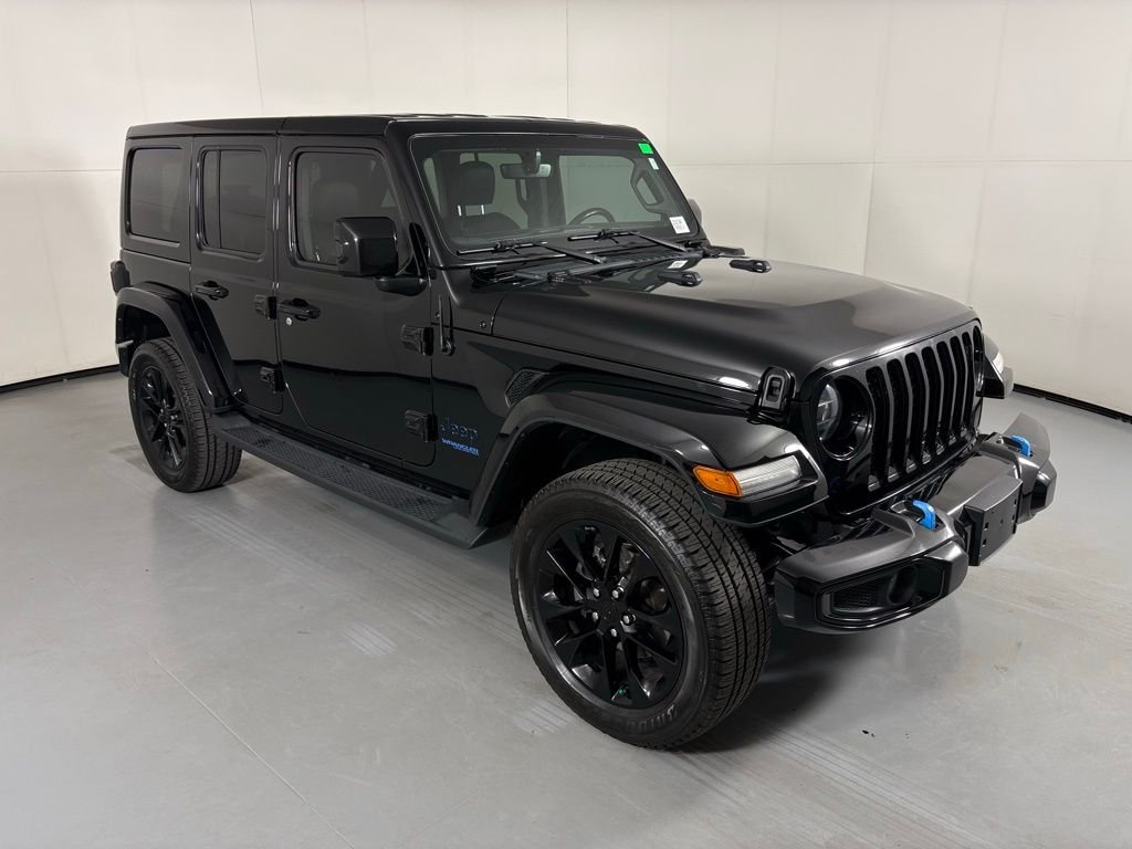 Used 2021 Jeep Wrangler Unlimited High Altitude 4XE with VIN 1C4JJXP61MW676738 for sale in Phoenix, AZ