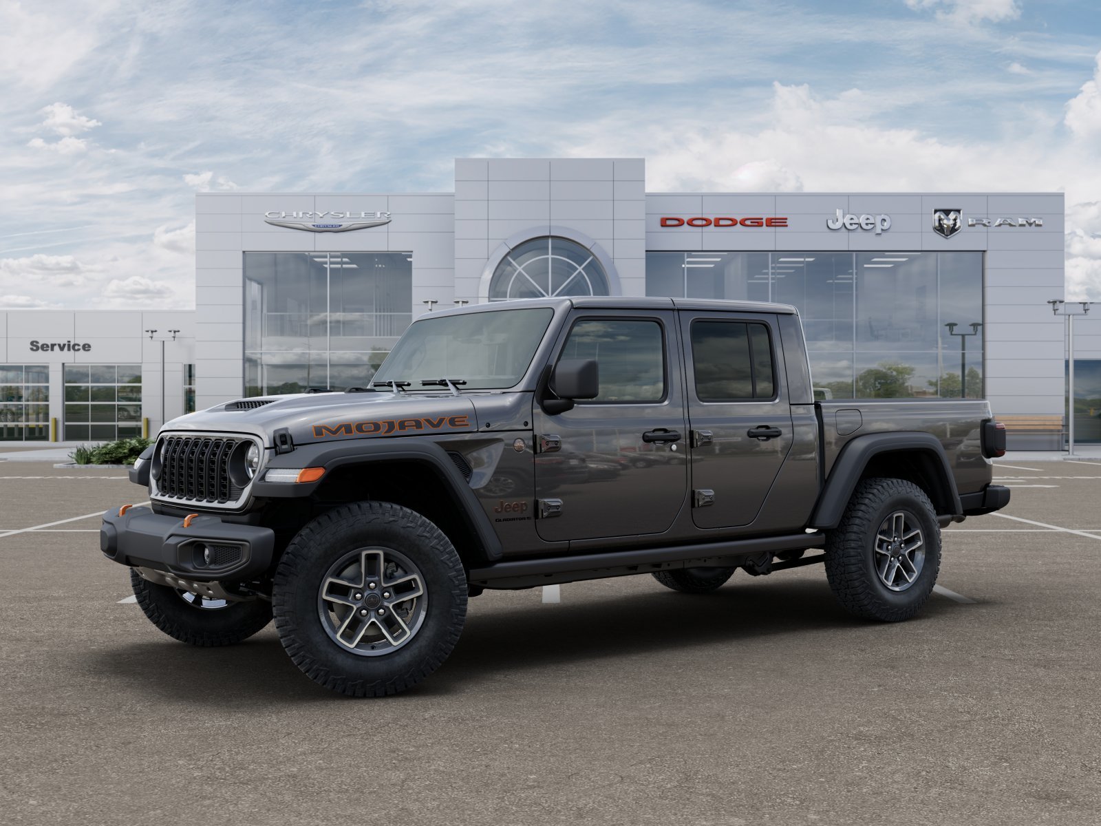 New 2025 Granite Crystal Metallic Clear-Coat Exterior Paint Jeep Mojave image 11