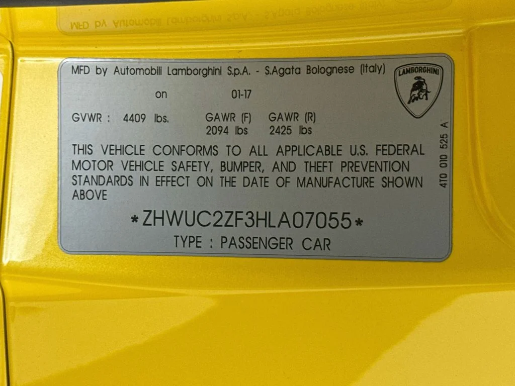 Used 2017 Yellow Lamborghini LP580-2 image 31