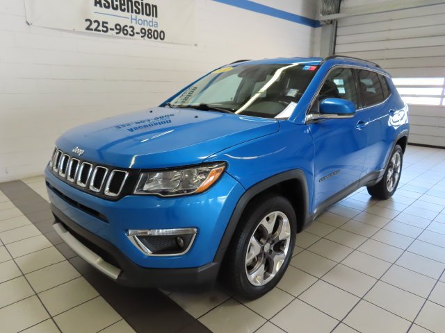 Used 2021 Jeep Compass Limited with VIN 3C4NJDCB0MT527956 for sale in Gonzales, LA